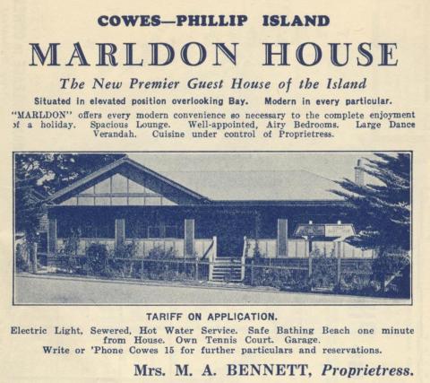 Marldon House, Cowes, 1949