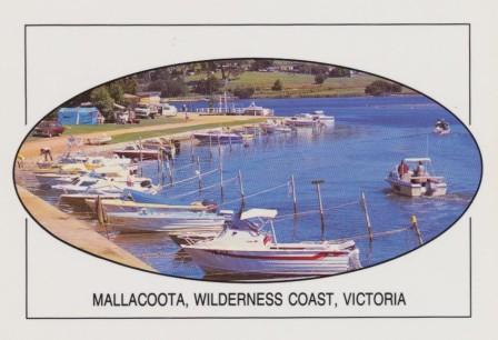 The foreshore camp park at Mallacoota Victoria's Wilderness Coast