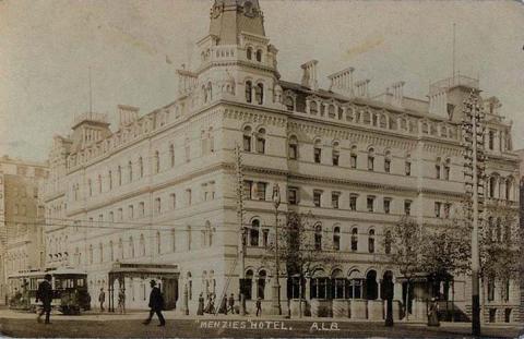 Menzies Hotel, Melbourne, c1910