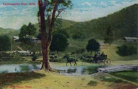 Tallangatta-Glen Wills River, c1910