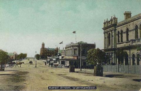Koroit Street, Warrnambool, c1910
