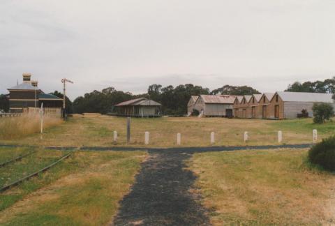 Casterton railway station and sheds, 2008