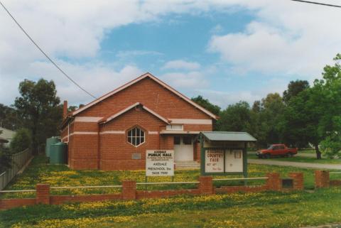 Axedale hall, 2009
