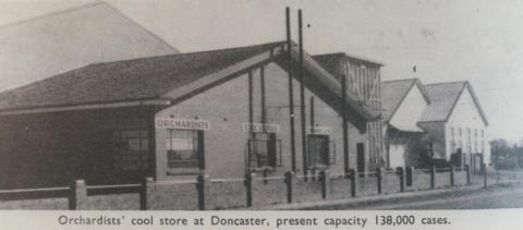 Orchardists' cool store, Doncaster, 1964