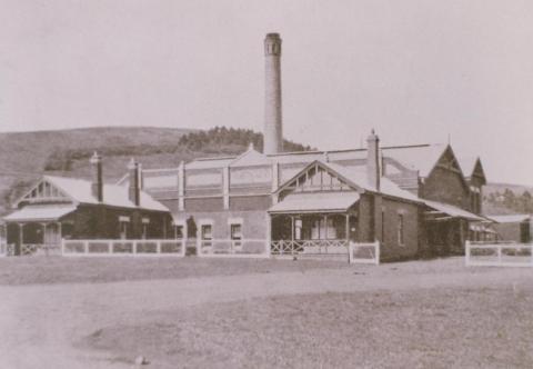 Glenormiston butter factory, 1934