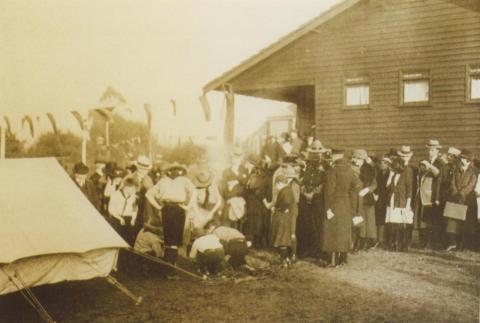 Opening new building, Toorak Boy Scouts, 1922