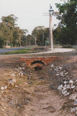 Drain at Uniting Church, Tarnagulla, 2010
