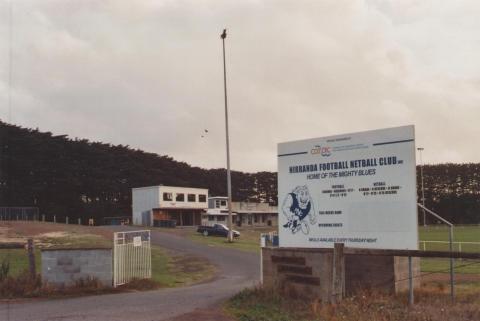 Football and Netball Club, Nirranda, 2013