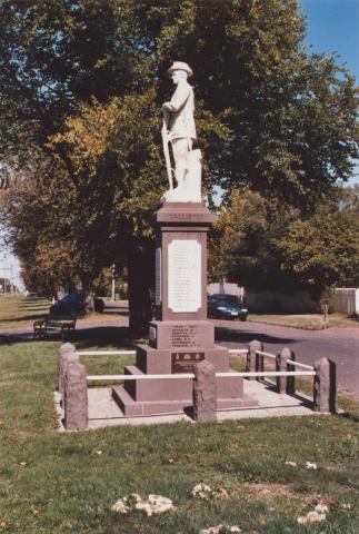 War Memorial, Romsey, 2012