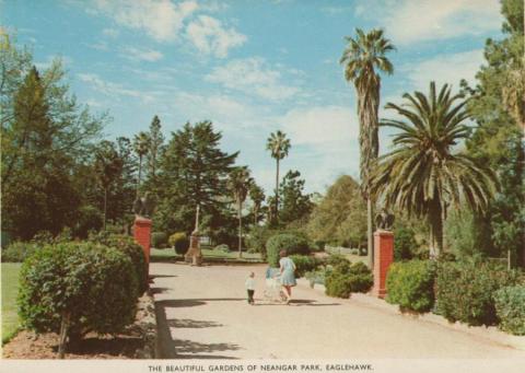 The beautiful gardens of Neangar Park, Eaglehawk