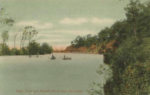 Eagle Point and Mitchell River near Bairnsdale, 1907