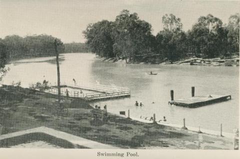 Swimming Pool, Echuca, 1955