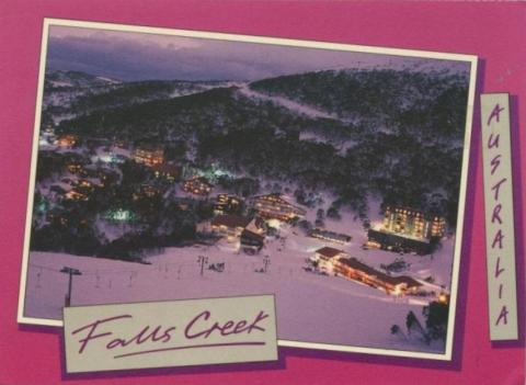 Falls Creek by night, 1988