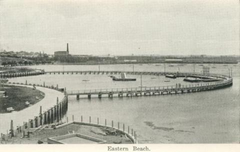 Eastern Beach, Geelong, 1948