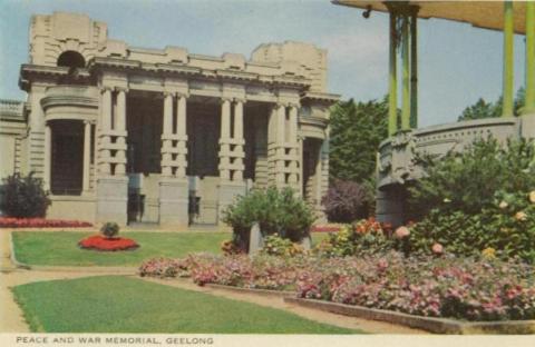 Peace and War Memorial, Geelong