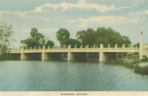 Wimmera Bridge, Horsham, 1951