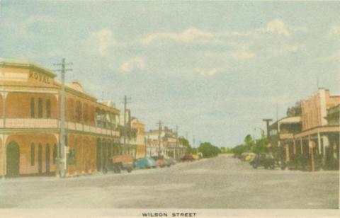 Wilson Street, Horsham, 1951