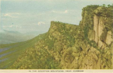 In the Grampian Mountains near Horsham 1951