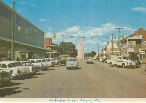 Wellington Street, Kerang, 1965