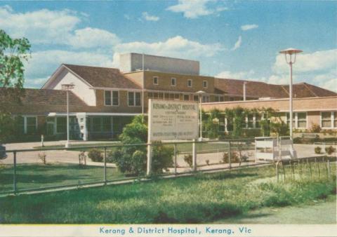 Kerang and District Hospital, Kerang, 1965