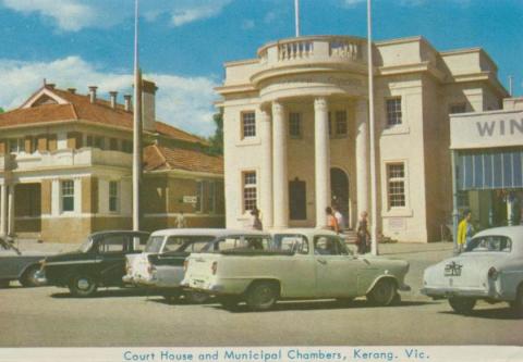 Court House and Municipal Chambers, Kerang, 1965