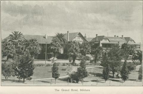 The Grand Hotel, Mildura, 1948