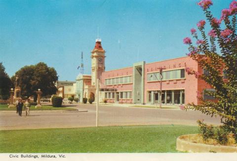 Civic Buildings, Mildura, 1964