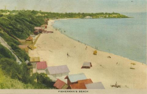 Fisherman's Beach, Mornington, 1951