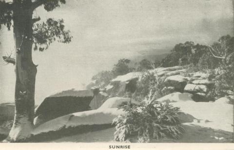 Sunrise, Mount Buffalo, 1953