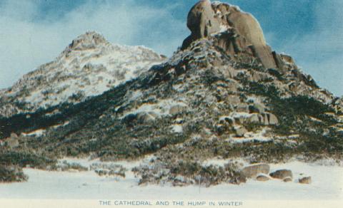 The Cathedral and the Hump in Winter, Mount Buffalo, 1958