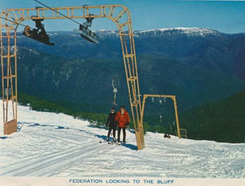 Federation Looking to the Bluff, Mount Buller, 1974