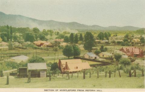 Section of Myrtleford from Reform Hill, 1953