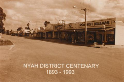 Nyah District Centenary, 1893-1993