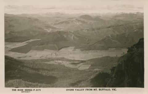 Ovens Valley from Mount Buffalo