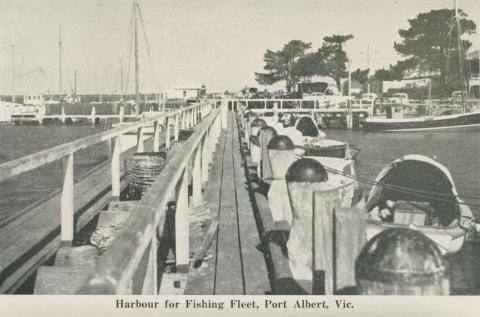 Harbour for Fishing Fleet, Port Albert