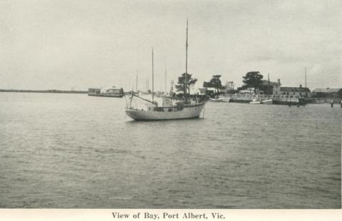 View of Bay, Port Albert