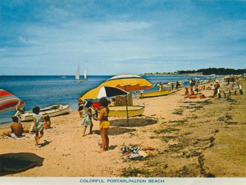 Colorful Portarlington Beach