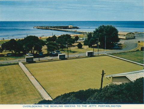 Overlooking the Bowling Green to the Jetty, Portarlington