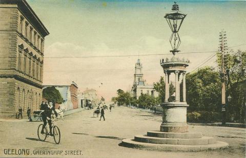 Gheringhap Street, Geelong, 1910