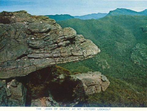 The Jaws of Death at Mt Victory Lookout, Grampians