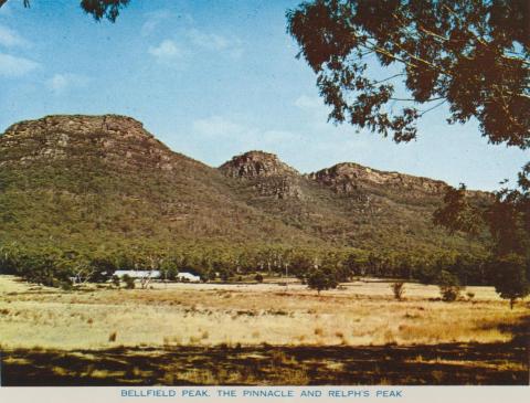 Bellfield Peak, The Pinnacle and Relph's Peak, Grampians