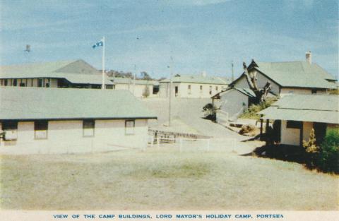 View of the camp buildings, Lord Mayor's Holiday Camp, Portsea