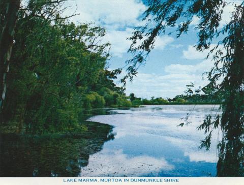 Lake Marma, Murtoa in Dunmunkle Shire