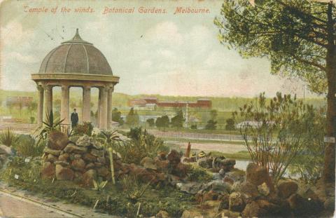 Temple of the Winds, Botanical Gardens, Melbourne, 1902