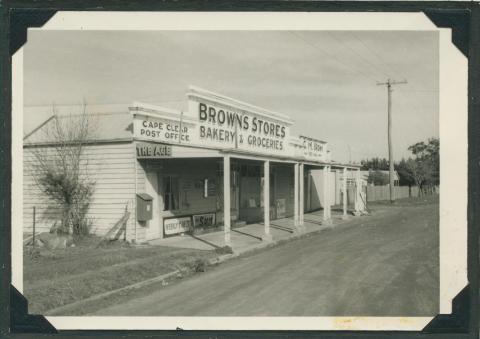 Browns Stores and Cape Clear Post Office, 1968