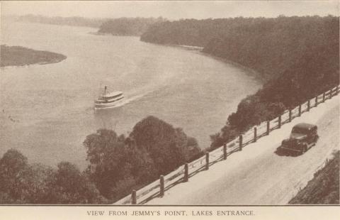 View from Jemmy's Point, Lakes Entrance