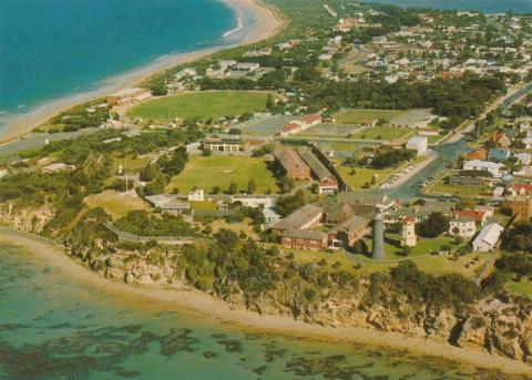 Aerial view of the Fort at Queenscliff, 1985