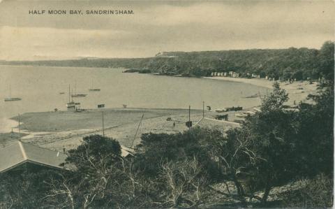 Half Moon Bay, Sandringham, 1911