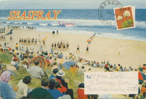 Surf carnival, Seaspray, 1975