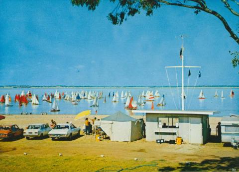 Waranga Basin - an artifical lake part of the Goulburn Irrigation System, Shepparton